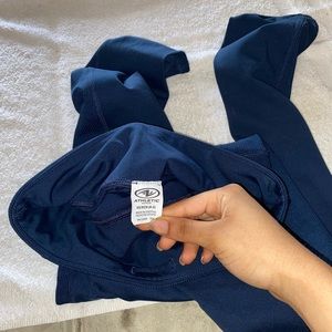 Womans athletic leggings Navy blue